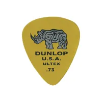 dunlop - médiator ultex pour guitare - standard - 0,73 mm - 72 pièces