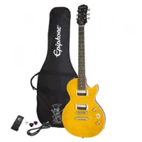 epiphone slash afd special ii - pack guitare électrique - modèle lp - appetite amber