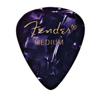 fender 351 premium - médiator medium - violet - 12 pièces
