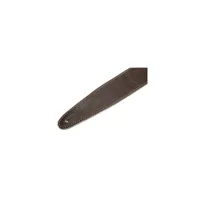fender - sangle artisan crafted leather strap 2" - marron