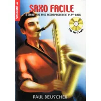 saxophone facile vol.1 + cd --- saxophone