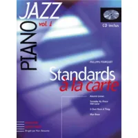 piano jazz vol 1 standards a la carte avec cd