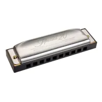 hohner progressive special 20 - harmonica diatonique - g clé - 10 trous - avec boîtier