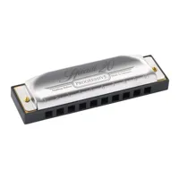 hohner progressive special 20 - harmonica diatonique - c clé - 10 trous - avec boîtier