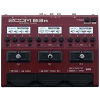 zoom b3n - processeur multi-effets pour guitare basse