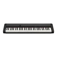 casio ct-s1 - clavier électronique - 61 touches - 64 notes polyphonie - noir