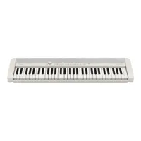 casio ct-s1 - clavier électronique - 61 touches - 64 notes polyphonie - blanc