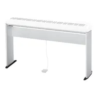 casio -  cs 68we - stand blanc pour piano