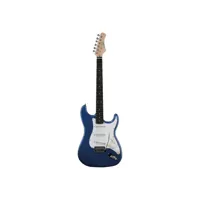 eko tribute starter s-300 - guitare électrique - type st - metallic blue
