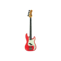 eko relic series vpj280 - guitare basse électrique - rouge fiesta