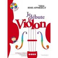 valerie bime-apparailly - je debute le violon (avec cd)