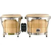 meinl wb200 bongos 6 3/4 & 8 free ride bois - naturel