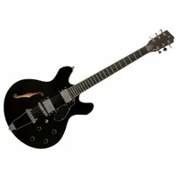 svy 533 bk - guitare électrique silveray 533 noire stagg