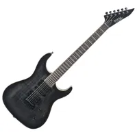 rocktile rocktile pro j150-tb guitare eléctrique noir transparent