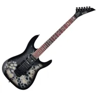 rocktile rocktile pro jk150f-bsk guitare eléctrique skull