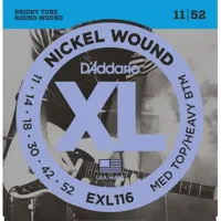 exl116 nickel wound medium top/heavy bottom 11-52