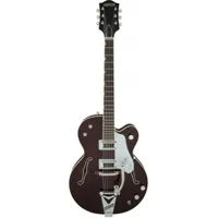 g6119t-62 vintage select edition '62 tennessee rose hollow body with bigsby, tv jones, dark cherry s