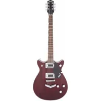 g5222 electromatic double jet bt with v-stoptail lrl, walnut stain