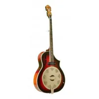 banjo deluxe rsonateur avec caisse en rable pan coup et micro housse incluse