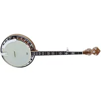 banjo 5 cordes, resonator noyer