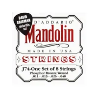 d'addario j74 - cordes pour mandoline