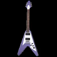 epiphone kirk hammett 1979 - guitare électrique - flying v - purple metallic