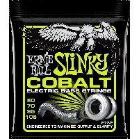 ernie ball slinky cobalt regular - cordes en cobalt pour guitare basse - 50-105