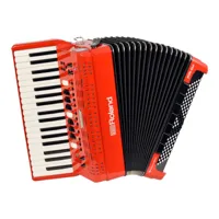 roland - fr-4x - rouge - accordéon numérique v-accordion