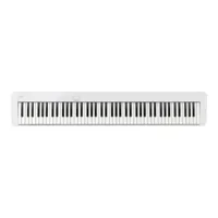 casio - piano numérique privia px-s1100 - 88 touches - blanc