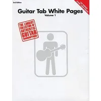 guitar tab white pages - volume 1 - 2nd edition guitare