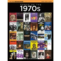 the new decade series : songs of the 1970s - piano, chant, guitare