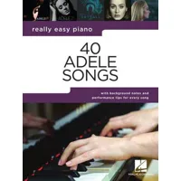 adele - really easy piano : 40 adele songs