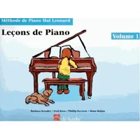 lecons de piano, volume 1 methode de piano hal leonard - piano -  recueil