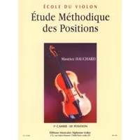 hauchard: etude des positions volume  1 violon