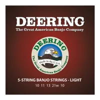 deering jeu de cordes banjo 5c light