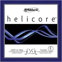 d'addario h311 4/4m - helicore corde mi violon 4/4 medium acier