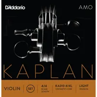 d'addario ka310 4/4l - kaplan amo jeu cordes violon 4/4 light