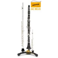 stand triple pour flute-clarinette-piccolo ds543bb