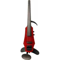 wav - violon électrique rouge (4 cordes)