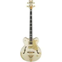 g6136b-tp tom petersson signature falcon 4-string bass with cadillac tailpiece, rumble'tron pickup,