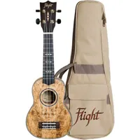 dus410 soprano ukulele -quilted (with bag)