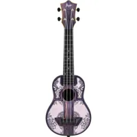tus40 travel ukulele - mandala wood