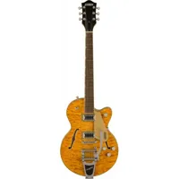 g5655t-qm electromatic center block jr. single-cut quilted maple with bigsby speyside